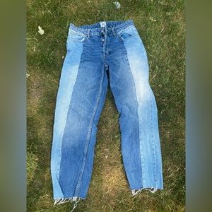 Urban outfitters panel jeans